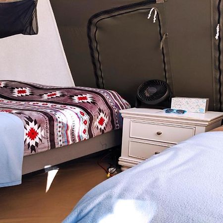 FunStays Glamping Setup Tent in RV Park #4 OK-T4 Moab Exterior foto