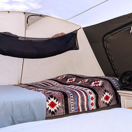 FunStays Glamping Setup Tent in RV Park #4 OK-T4 Moab Exterior foto