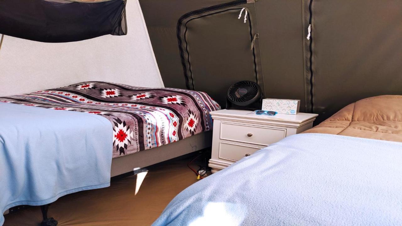 FunStays Glamping Setup Tent in RV Park #4 OK-T4 Moab Exterior foto