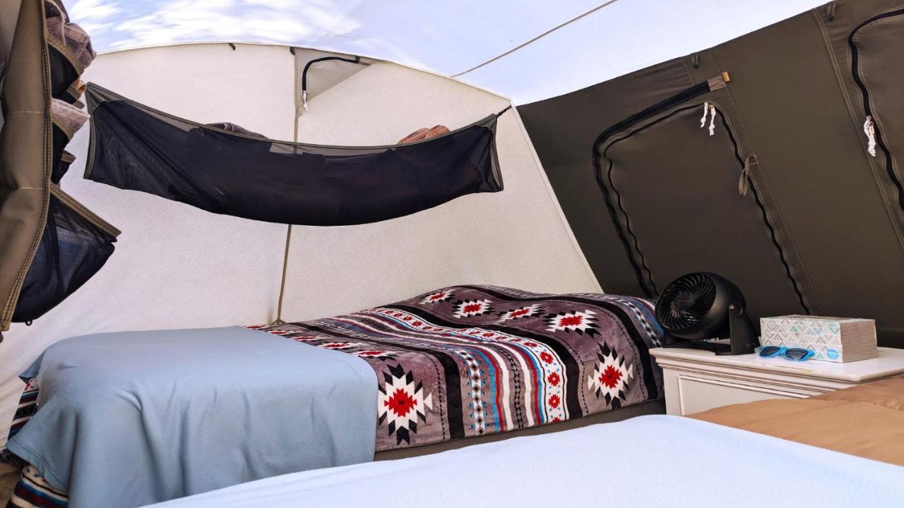 FunStays Glamping Setup Tent in RV Park #4 OK-T4 Moab Exterior foto