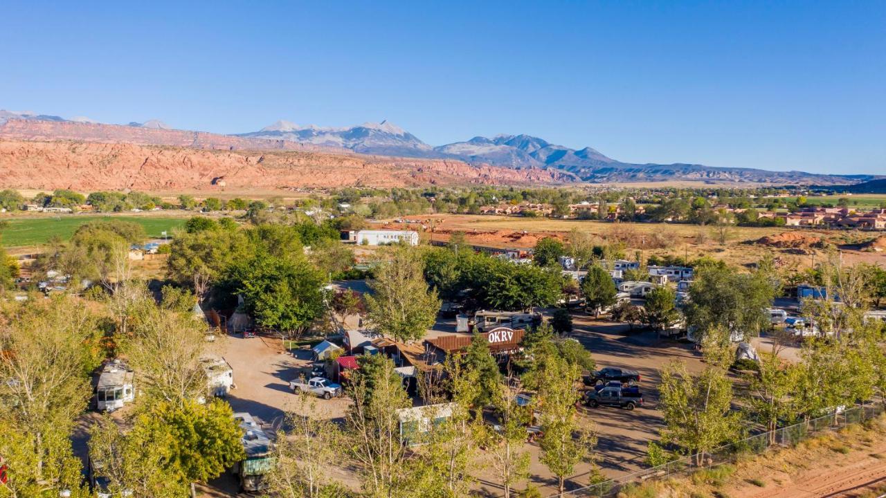FunStays Glamping Setup Tent in RV Park #4 OK-T4 Moab Exterior foto